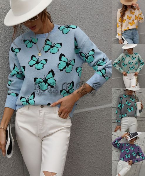 butterfly print sweater women long sleeve knitted sweaters autumn winter pullover chic ladies loose jumper pull femme, White;black
butterfly print sweater women long sleeve knitted sweaters autumn winter pullover chic ladies loose jumper pull femme, White;black