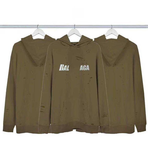 fashion brand hoodies paris hole tearing washed chest letter print loose pullover sweatshirts black olive
fashion brand hoodies paris hole tearing washed chest letter print loose pullover sweatshirts black olive