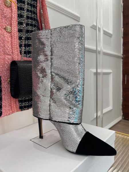 boots balamin classic sequin fabric high heel pants boots 10.5cm heels reflects the lady's elegant modern size 35-41 nfh2, Black
boots balamin classic sequin fabric high heel pants boots 10.5cm heels reflects the lady's elegant modern size 35-41 nfh2, Black