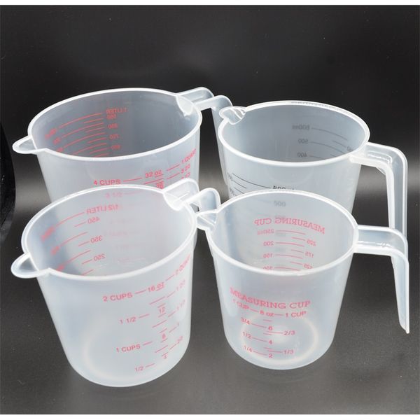 baking tools 250/500/600/1000ml plastic transparent measuring cups jug pour spout surface kitchen tool graduated measuring cup cooking suppl
baking tools 250/500/600/1000ml plastic transparent measuring cups jug pour spout surface kitchen tool graduated measuring cup cooking suppl