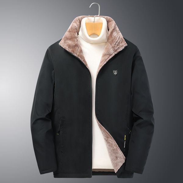 faux fur jacket windproof warm thick fleece jacket men stand collar zipper up coat outwear plus size 8xl, Black
faux fur jacket windproof warm thick fleece jacket men stand collar zipper up coat outwear plus size 8xl, Black