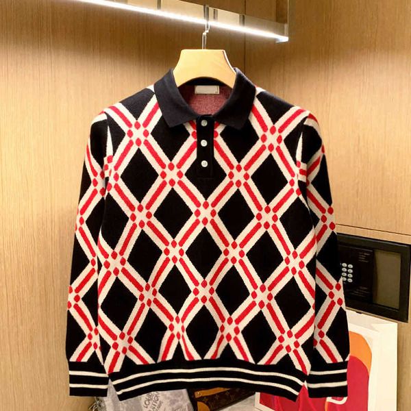 bb winter polo men wool sweater burb designer knitted pullover coat mens women warm sweaters casual lapel jacket, White;black
bb winter polo men wool sweater burb designer knitted pullover coat mens women warm sweaters casual lapel jacket, White;black