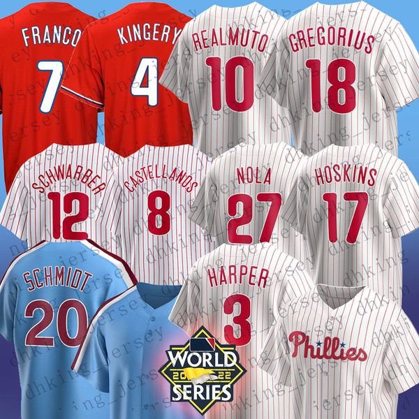 college baseball wears new kyle schwarber 2023 world series phillies jersey harper philadelphia rhys hoskins nick castellanos j.t. realmut, Black
college baseball wears new kyle schwarber 2023 world series phillies jersey harper philadelphia rhys hoskins nick castellanos j.t. realmut, Black