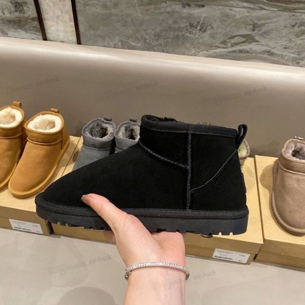 deisgner boots woman australian boot classic mini australie cowboy short fluffy booties thick heels bowtie half bottes winter shoes, Black
deisgner boots woman australian boot classic mini australie cowboy short fluffy booties thick heels bowtie half bottes winter shoes, Black