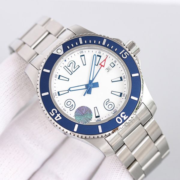 watch mens automatic mechanical designer watches 42mm sapphire business waterproof wristwatches montre de luxe, Slivery;brown
watch mens automatic mechanical designer watches 42mm sapphire business waterproof wristwatches montre de luxe, Slivery;brown