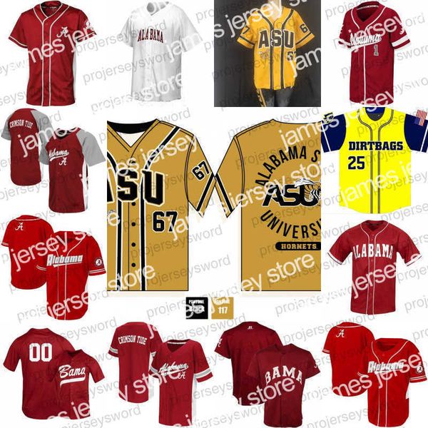 college baseball wears mens alabama state university baseball jersey custom any name number stitched college apparel big tall, Black
college baseball wears mens alabama state university baseball jersey custom any name number stitched college apparel big tall, Black