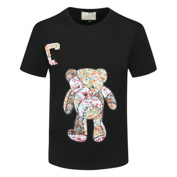2021 summer t shirt men black white cotton bear pattern neck asian size color shirts for man casual designer m-3xl2693, White;black
2021 summer t shirt men black white cotton bear pattern neck asian size color shirts for man casual designer m-3xl2693, White;black