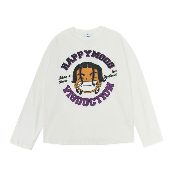 men's fashion brand clothing hip hop sweatshirts funny cartoon letter printing long sleeve jacket rap avatar tricolor shirt autumn swea, Black
men's fashion brand clothing hip hop sweatshirts funny cartoon letter printing long sleeve jacket rap avatar tricolor shirt autumn swea, Black