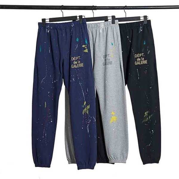 hip hop galleryes designer pants dept high street fog leggings loose sports paint splashing graffiti men women, Black
hip hop galleryes designer pants dept high street fog leggings loose sports paint splashing graffiti men women, Black