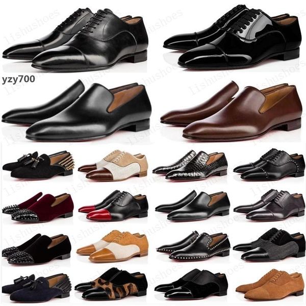 red-bottoms shoe christians selling designer mens shoes loafers black red spike patent leather slip on dress wedding flats shoe for bus tkz
red-bottoms shoe christians selling designer mens shoes loafers black red spike patent leather slip on dress wedding flats shoe for bus tkz