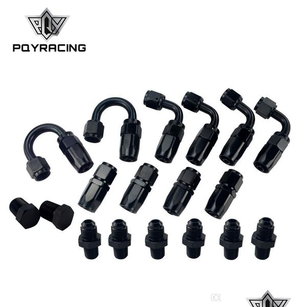 fittings pqy 6 an an6 straight / 90 /180 degree aluminum swivel hose end fitting adapter oil fuel line add npt plug pqysl10nptbk dro dhzio
fittings pqy 6 an an6 straight / 90 /180 degree aluminum swivel hose end fitting adapter oil fuel line add npt plug pqysl10nptbk dro dhzio