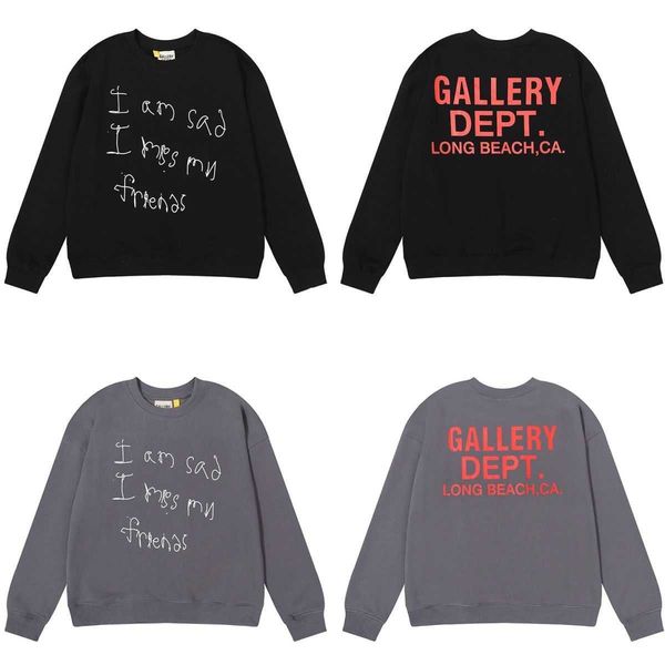 designer fashion galleryes casual hoodies sad miss my friends cotton terry round neck sweaterciel, Black
designer fashion galleryes casual hoodies sad miss my friends cotton terry round neck sweaterciel, Black