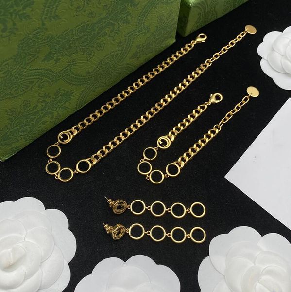 hollow letters pendant necklaces gold chain bracelets luxury personality designer studs earring jewelry set, Silver
hollow letters pendant necklaces gold chain bracelets luxury personality designer studs earring jewelry set, Silver