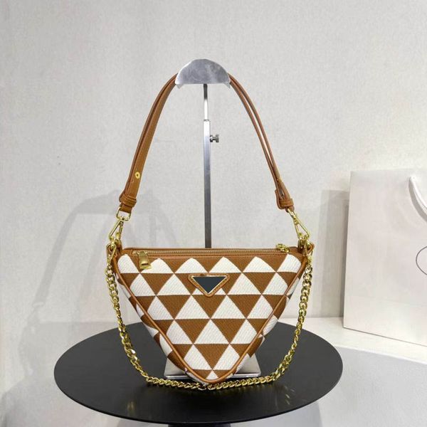 triangle shoulder bag fabric two in one women handbags crossbody purse gold chain canvas leather detachable handle strap inside fashion lett
triangle shoulder bag fabric two in one women handbags crossbody purse gold chain canvas leather detachable handle strap inside fashion lett