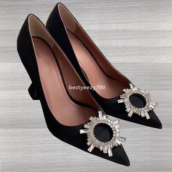 shoe amina muaddi designer fashion womens dress pointed toes shoes high heels espadrilles crystal genuine leather solid col zon, Black
shoe amina muaddi designer fashion womens dress pointed toes shoes high heels espadrilles crystal genuine leather solid col zon, Black