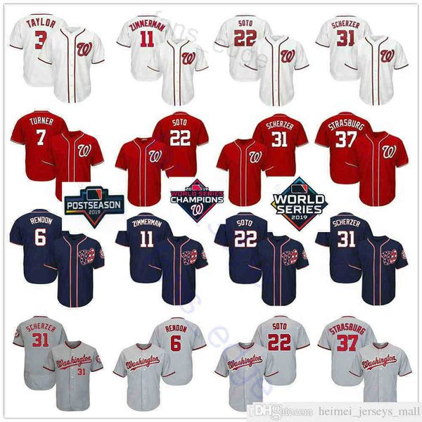 2019th world series champions ws baseball jerseys stitched 22 juan soto 31 max scherzer 7 trea turner 11 ryan zimmerman 37 stephen strasburg, Black
2019th world series champions ws baseball jerseys stitched 22 juan soto 31 max scherzer 7 trea turner 11 ryan zimmerman 37 stephen strasburg, Black