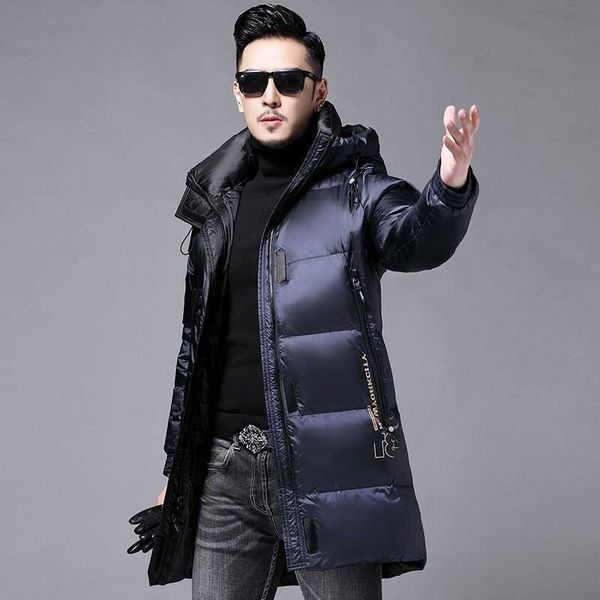 2022 new winter goose down jacket for men medium length thickened warm fashionable casual and cold proof down jacket, Black
2022 new winter goose down jacket for men medium length thickened warm fashionable casual and cold proof down jacket, Black
