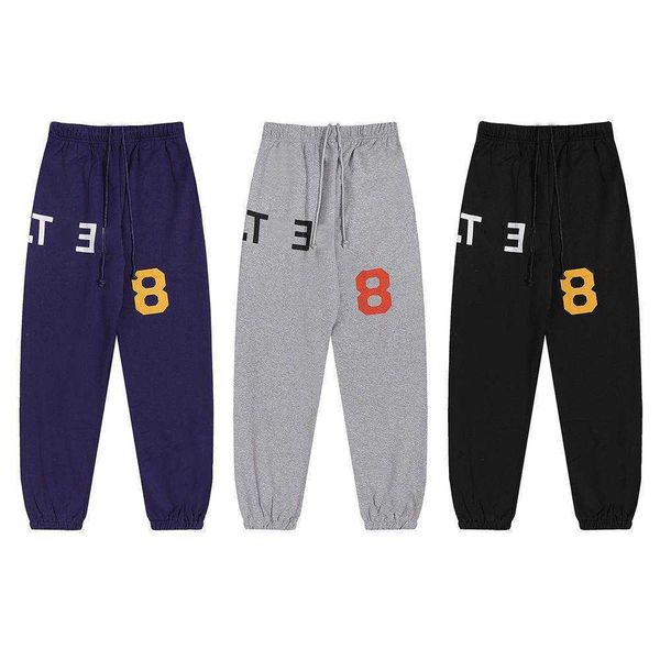 fashion brand designer pants spring and autumn numeral printed loose casual trousers for men and women, White;black
fashion brand designer pants spring and autumn numeral printed loose casual trousers for men and women, White;black