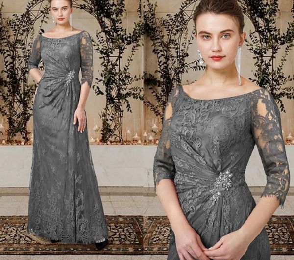 a-line mother of the bride dress 2023 plus size elegant charcoal grey lace half sleeve appliques floor length bridal party gown robe de soir, Black;red
a-line mother of the bride dress 2023 plus size elegant charcoal grey lace half sleeve appliques floor length bridal party gown robe de soir, Black;red