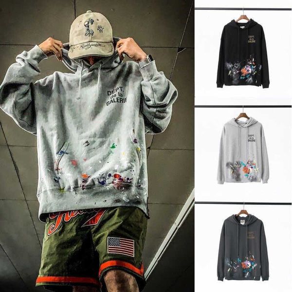 designer fashion galleryes casual hoodies pure men graffiti splash ink wash sweater high street used hoodie men's women's, Black
designer fashion galleryes casual hoodies pure men graffiti splash ink wash sweater high street used hoodie men's women's, Black