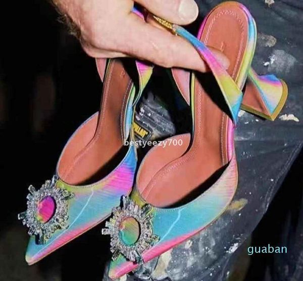 amina muaddi new arrival womens crystal high heels 100mm slingbacks sheepskin summer breathe buckle strap shoes 35-42 00 ckw, Black
amina muaddi new arrival womens crystal high heels 100mm slingbacks sheepskin summer breathe buckle strap shoes 35-42 00 ckw, Black