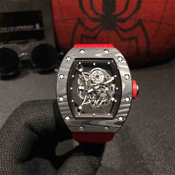 luxury mens mechanics watch richa wristwatch luminous carbon fiber fully automatic imported mechanical movement size 50x43mm and t, Slivery;brown
luxury mens mechanics watch richa wristwatch luminous carbon fiber fully automatic imported mechanical movement size 50x43mm and t, Slivery;brown
