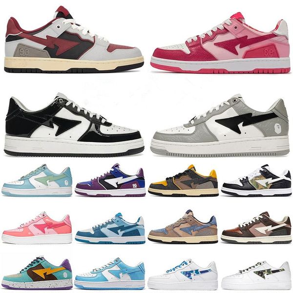 luxury designer abc camo sk8 sta bapestas baped sneakers women men low running shoes black white green red orange camo sports skateboard tra
luxury designer abc camo sk8 sta bapestas baped sneakers women men low running shoes black white green red orange camo sports skateboard tra