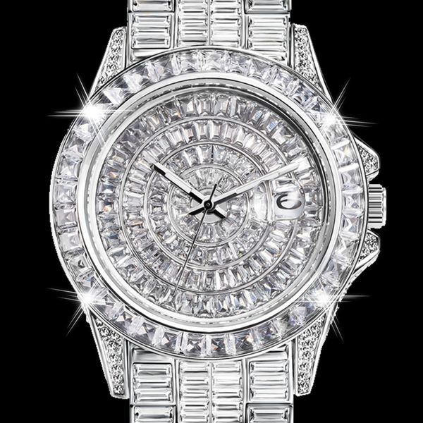 wristwatches fully baguette diamond watch for men iced out quartz mens watches hip hop male clock waterproof silver reloj hombre dro 221025, Slivery;brown
wristwatches fully baguette diamond watch for men iced out quartz mens watches hip hop male clock waterproof silver reloj hombre dro 221025, Slivery;brown