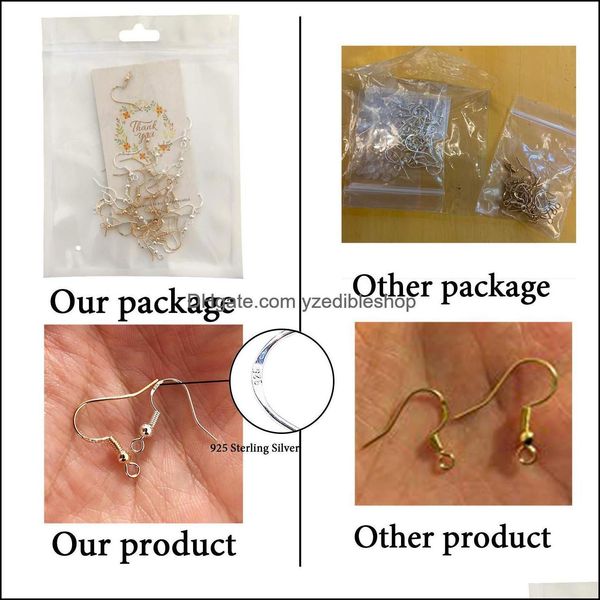 charm 925 sterling sier gold earring hooks jewelry making diy hypoallergenic with backs20 sier/20 amgda drop delivery 202 otgoa, Golden
charm 925 sterling sier gold earring hooks jewelry making diy hypoallergenic with backs20 sier/20 amgda drop delivery 202 otgoa, Golden