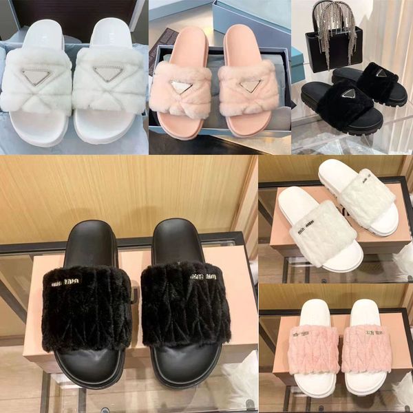 2022 classic designer women sheepskin fluffy slides slippers luxury winter fluffy furry warm letters sandals fashion week thick sole open to, Black
2022 classic designer women sheepskin fluffy slides slippers luxury winter fluffy furry warm letters sandals fashion week thick sole open to, Black