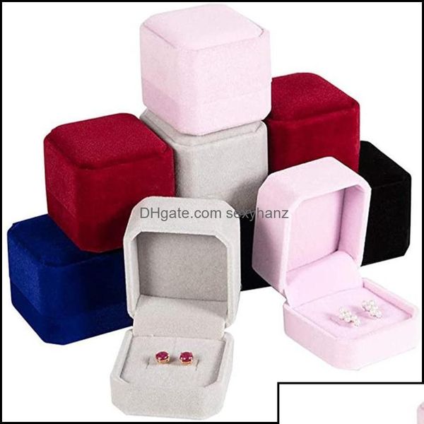 jewelry boxes packaging display square ring earrings pendant collection organizer holder wedding engagement gift box c otayb, Black;white
jewelry boxes packaging display square ring earrings pendant collection organizer holder wedding engagement gift box c otayb, Black;white