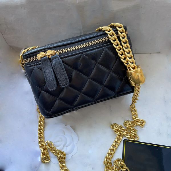 designer channel bags for women black cc handbag leather chain slant shoulder clutch flap totes bag double letters solid hasp waist square s
designer channel bags for women black cc handbag leather chain slant shoulder clutch flap totes bag double letters solid hasp waist square s