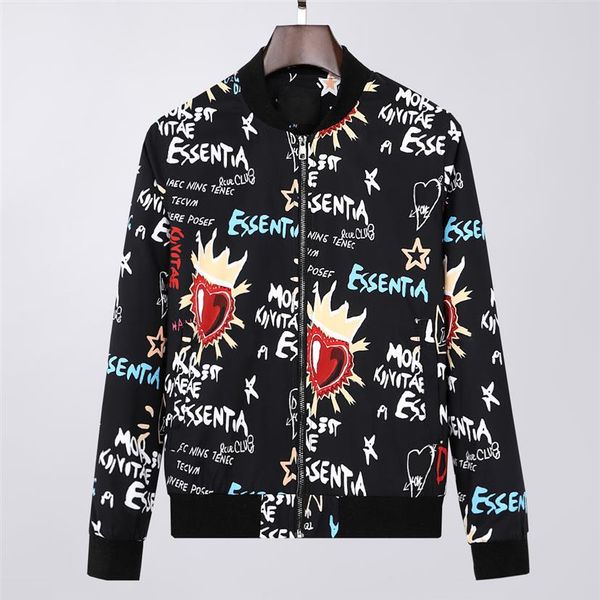 fashion jacket windbreaker long sleeve mens designers jackets hoodie clothing zipper with animal letter pattern plus size clothes 244m, Black;brown
fashion jacket windbreaker long sleeve mens designers jackets hoodie clothing zipper with animal letter pattern plus size clothes 244m, Black;brown