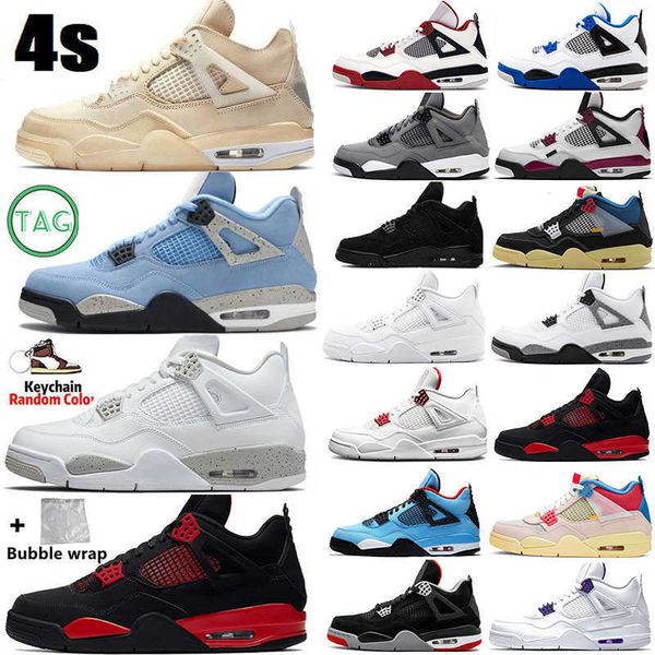 2022 men shoes sail 4 4s sneakers patent bred military black university blue atmosphere infrared fire red thunder oreo women spo
2022 men shoes sail 4 4s sneakers patent bred military black university blue atmosphere infrared fire red thunder oreo women spo