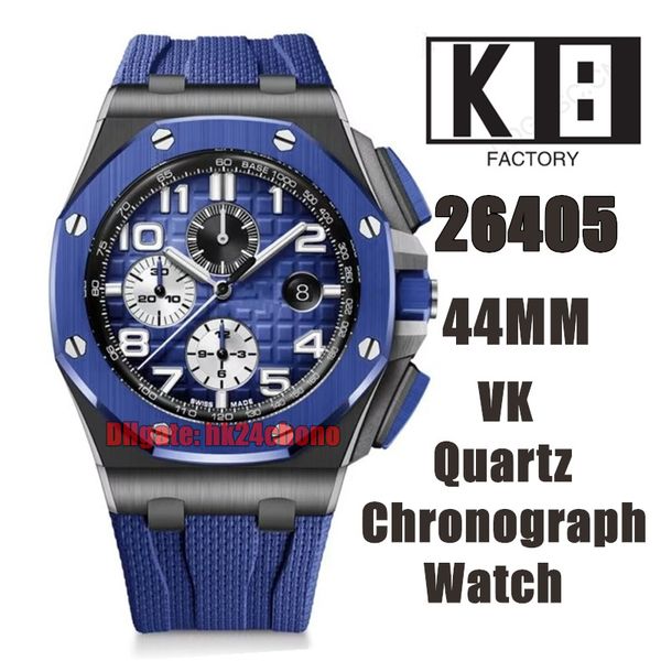 k8 watches 26405 44mm vk quartz chronograph mens watch blue bezel smoked blue dial rubber strap gents wristwatches, Slivery;brown
k8 watches 26405 44mm vk quartz chronograph mens watch blue bezel smoked blue dial rubber strap gents wristwatches, Slivery;brown