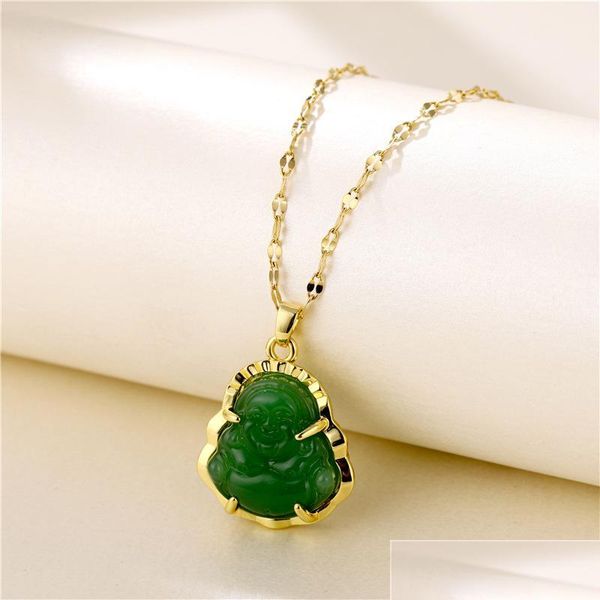 pendant necklaces laughing buddha jade pendant necklace with titanium steel copper 18k real gold plated long lasting colour hiphop n dhgvd, Silver
pendant necklaces laughing buddha jade pendant necklace with titanium steel copper 18k real gold plated long lasting colour hiphop n dhgvd, Silver