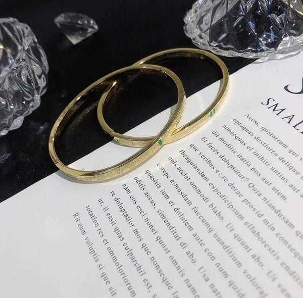letter printing bangle designer women stainless steel metal fashion red and green simple men womens couples classic luxury bracelet, Black
letter printing bangle designer women stainless steel metal fashion red and green simple men womens couples classic luxury bracelet, Black