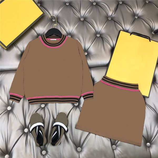 kids designer clothes sets spring autumn baby girls outfits short sleeve knitted sweater and full letter printing skirt 2pcs set kids clothi, White
kids designer clothes sets spring autumn baby girls outfits short sleeve knitted sweater and full letter printing skirt 2pcs set kids clothi, White