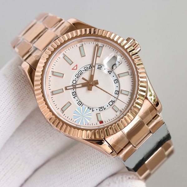 watch automatic mechanical movement watches for men business wristwatch 41mm stainless steel 904l wristwatches folding buckle, Slivery;brown
watch automatic mechanical movement watches for men business wristwatch 41mm stainless steel 904l wristwatches folding buckle, Slivery;brown