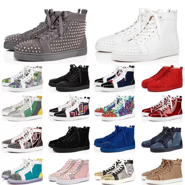 red-bottoms shoe christians designer flat luxury casual shoes mens women platform loafers spikes studded designers genuine leather vud, Black
red-bottoms shoe christians designer flat luxury casual shoes mens women platform loafers spikes studded designers genuine leather vud, Black