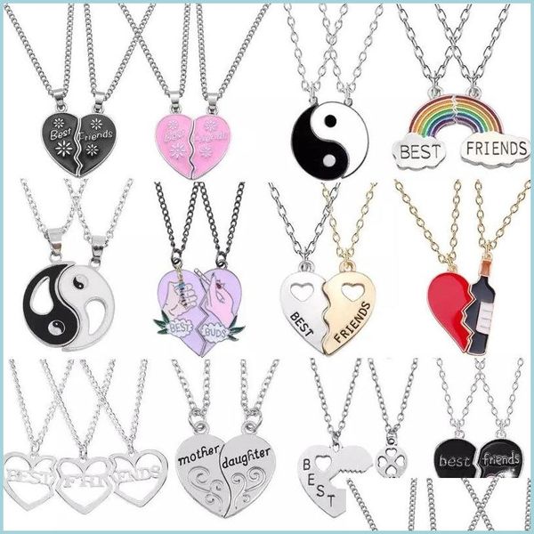 pendant necklaces fashion friends honey love couple pendant necklace 2 pcs/ set rainbow broken heart bff good friendship jewelry gif dhpyp, Silver
pendant necklaces fashion friends honey love couple pendant necklace 2 pcs/ set rainbow broken heart bff good friendship jewelry gif dhpyp, Silver
