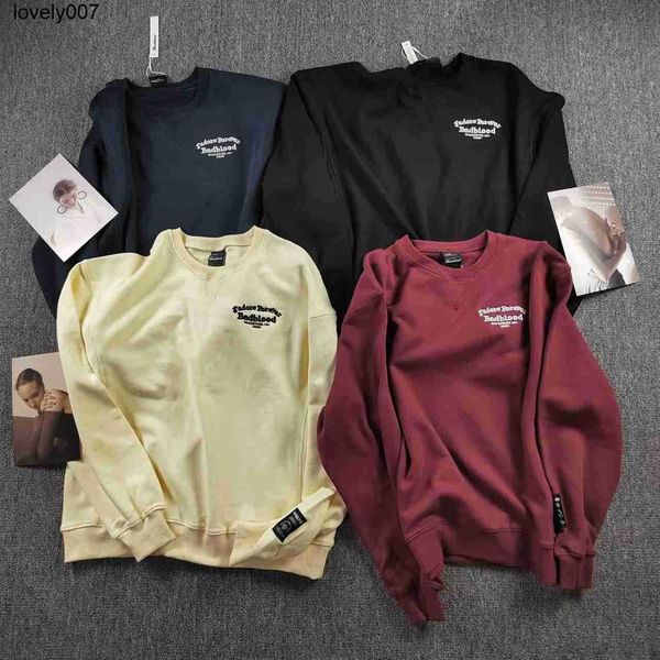 men's hoodies designer sweatshirts badblood round neck sweater chest small label embroidery small fashion brand oversize american spicy, Black
men's hoodies designer sweatshirts badblood round neck sweater chest small label embroidery small fashion brand oversize american spicy, Black