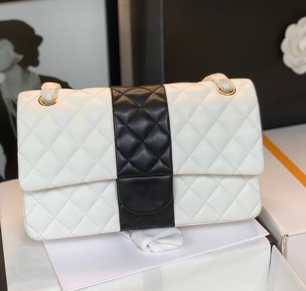 classic black white color-block chain bag designer handbags luxury bags fashion women shoulder bag crossbody purse metal logo diamond check
classic black white color-block chain bag designer handbags luxury bags fashion women shoulder bag crossbody purse metal logo diamond check