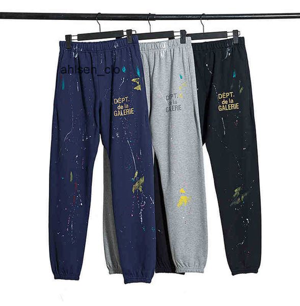 trendy galleryes classic pants dept splash graffiti color hand painting printing loos, Black
trendy galleryes classic pants dept splash graffiti color hand painting printing loos, Black