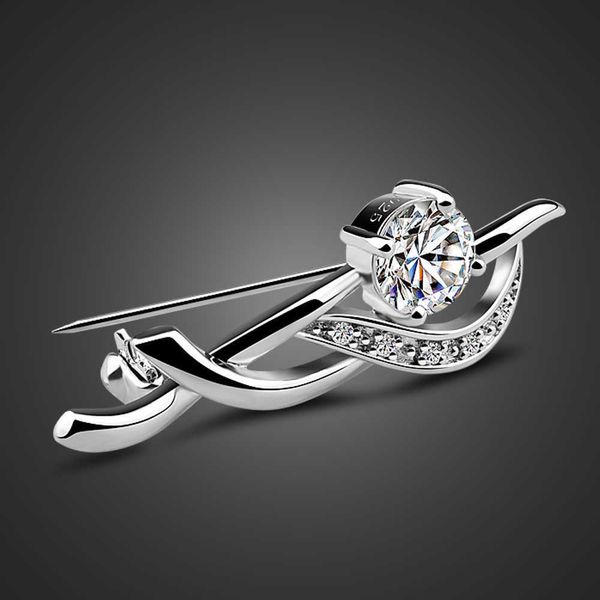 pins brooches fashion brand 925 sterling silver flower brooch elegant woman jewelry zircon ch needle la cloing accessories gift l221024, Gray
pins brooches fashion brand 925 sterling silver flower brooch elegant woman jewelry zircon ch needle la cloing accessories gift l221024, Gray