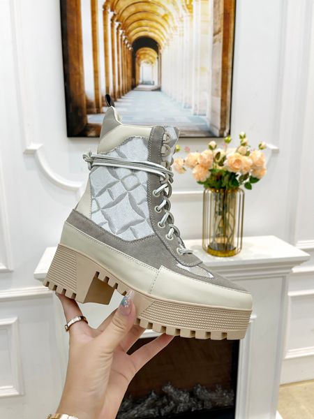 designer women laureate platform desert boot suede leather monograms canvas beige dark gray winter leather casual shoes luxury fashion ladie, Black
designer women laureate platform desert boot suede leather monograms canvas beige dark gray winter leather casual shoes luxury fashion ladie, Black