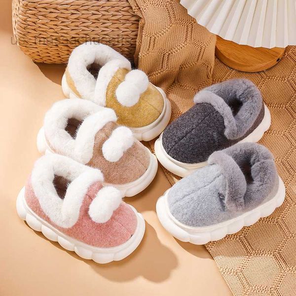 slipper children' cotton slippers winter plush girls' wool shoes soft soled thickened indoor boys' girls' l221025, Black;grey
slipper children' cotton slippers winter plush girls' wool shoes soft soled thickened indoor boys' girls' l221025, Black;grey