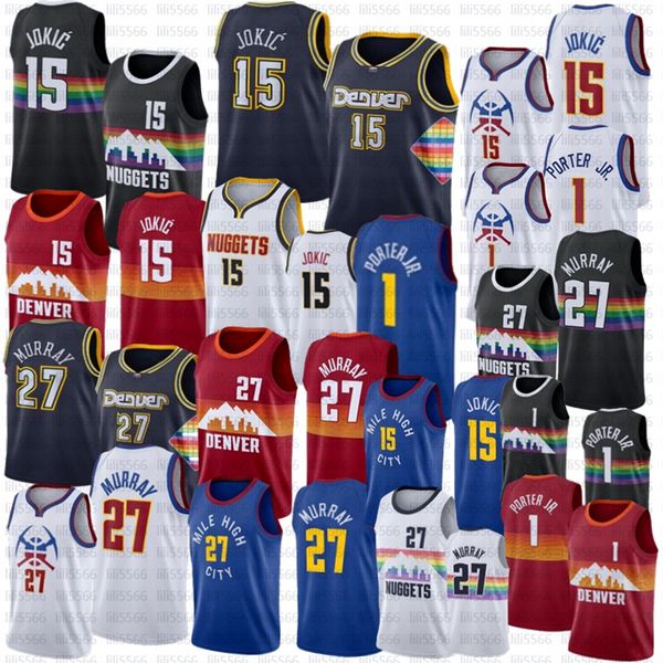 new nikola 15 jokic basketball jersey jamal 27 murray 1 porter jr. city jerseys, Black;red
new nikola 15 jokic basketball jersey jamal 27 murray 1 porter jr. city jerseys, Black;red
