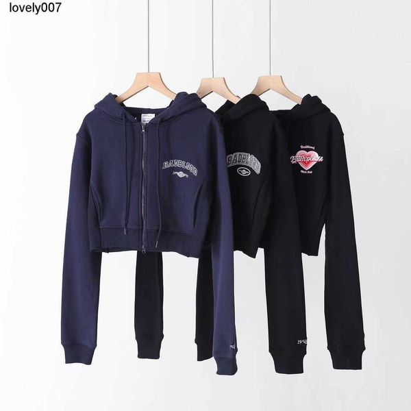 men's hoodies designer sweatshirts minority badblood love letter embroidery short zipper hooded sweater coat, Black
men's hoodies designer sweatshirts minority badblood love letter embroidery short zipper hooded sweater coat, Black