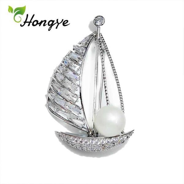 pins brooches hongye 925 silver pin coat party dress shell pearls decorative aaa zircons quality sailboat females fine jewelry l221024, Gray
pins brooches hongye 925 silver pin coat party dress shell pearls decorative aaa zircons quality sailboat females fine jewelry l221024, Gray
